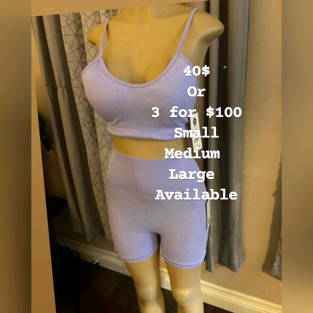 Cozy 2 piece tank top and shorts